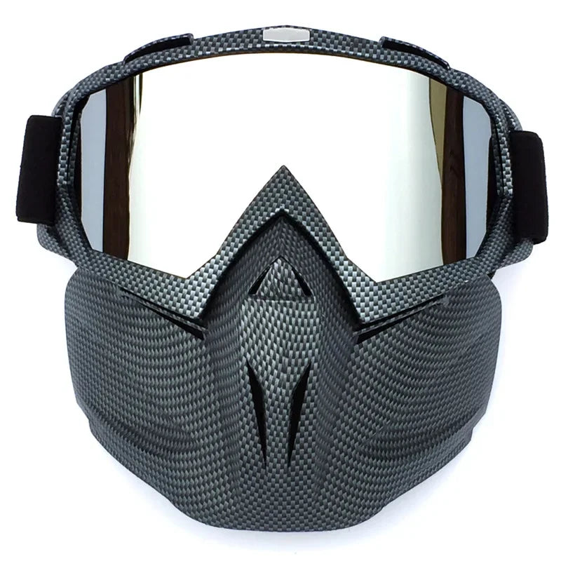Celotvářová maska a brýle Snow Ninja