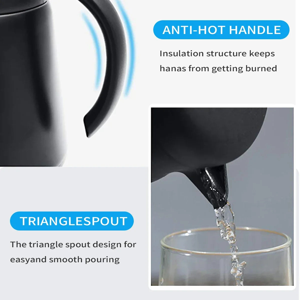 Izolowany dzbanek ThermoBrew — podwójne ścianki i próżniowa stal nierdzewna 304, 0.5 L, 6h na gorąco, 12h na zimno