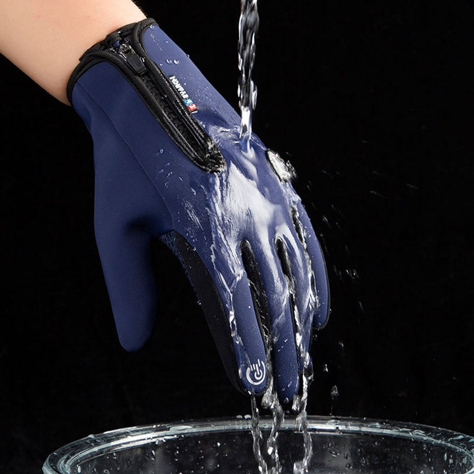 Winter Thermal Gloves — Waterproof, Touchscreen Compatible