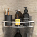 No-Drill Wall-Mounted Corner Shelf & Shower Caddy