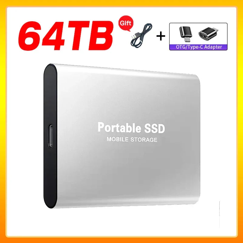 Przenośny zewnętrzny dysk SSD FANHUN T5 — dyski 1TB 2TB USB 3.1