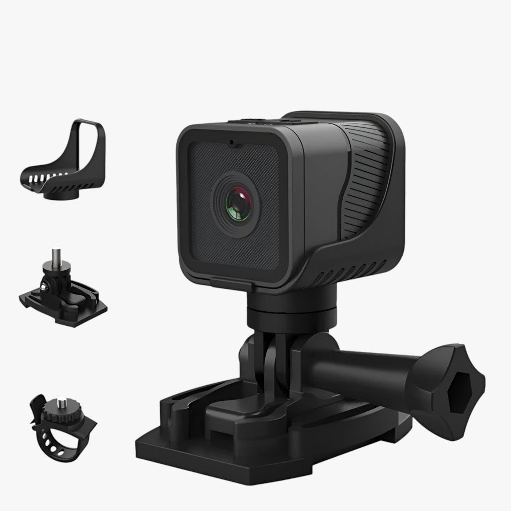 RevCam 1080P HD Waterproof Action Camera – Compact Build, Integrated WiFi