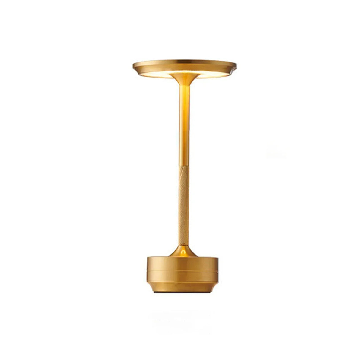 Aura moderne LED-Tischlampe – kabellos wiederaufladbar, Touch-Steuerung, minimalistisches Design
