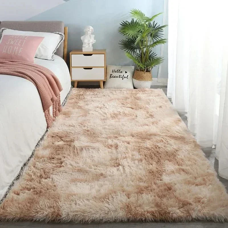 CozyPlush luksustæppe i kunstig pels med lange fibre