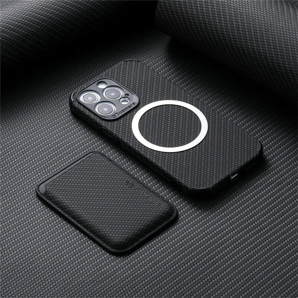 MagSafe iPhone Case, Integrated Wallet Design