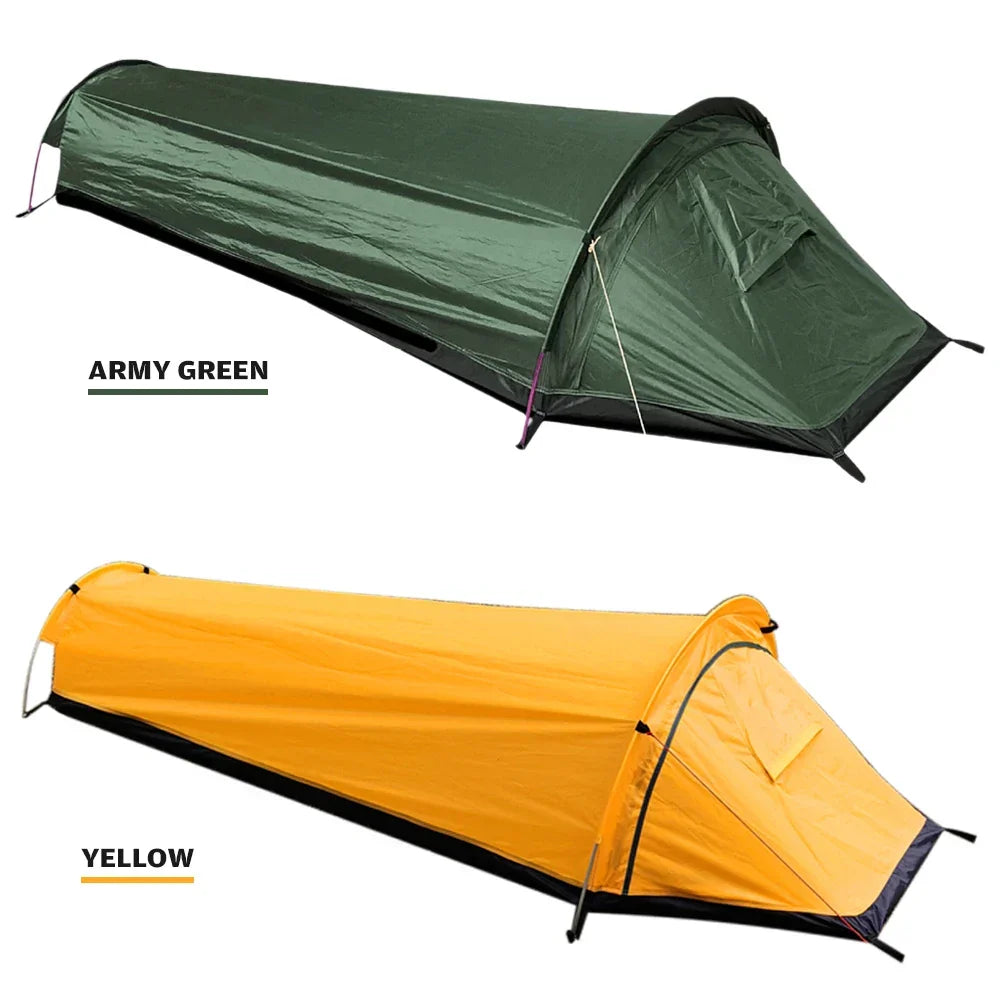 Tenda singola ultraleggera Trekvento SoloShield – Design impermeabile e antivento, pali in alluminio e sacca portaoggetti