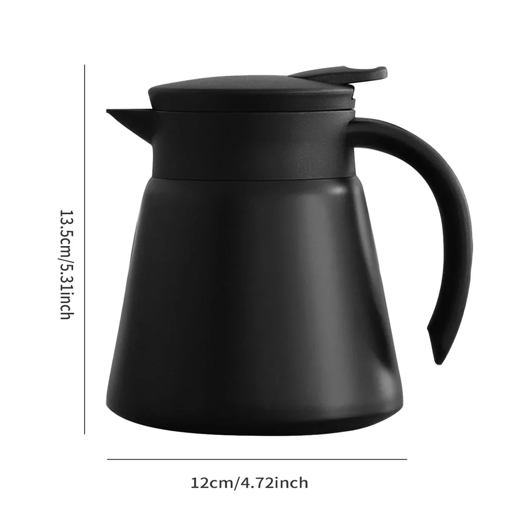 Izolowany dzbanek ThermoBrew — podwójne ścianki i próżniowa stal nierdzewna 304, 0.5 L, 6h na gorąco, 12h na zimno