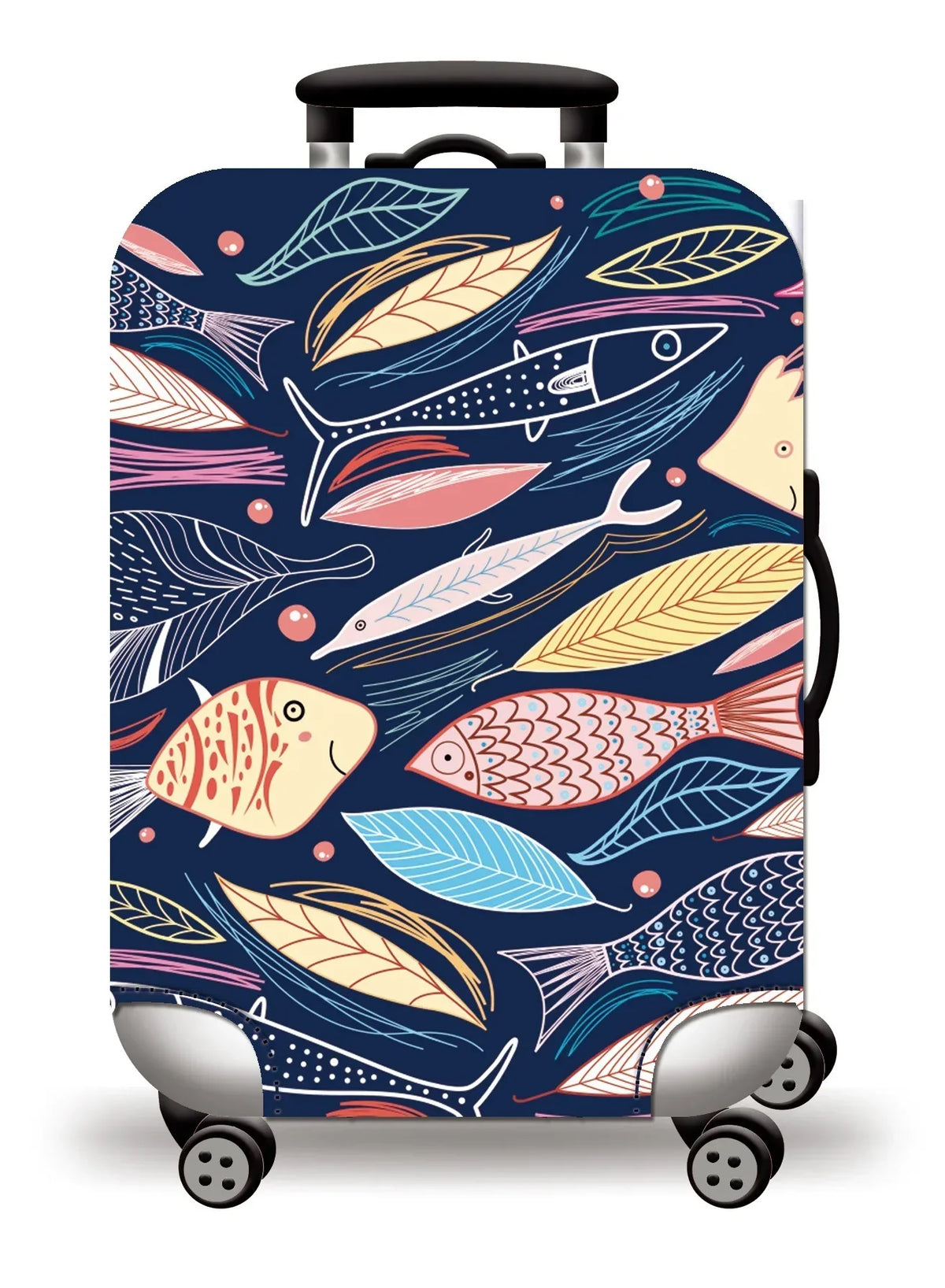 Pružný ochranný obal na zavazadlo — skryté zipy, S až XL