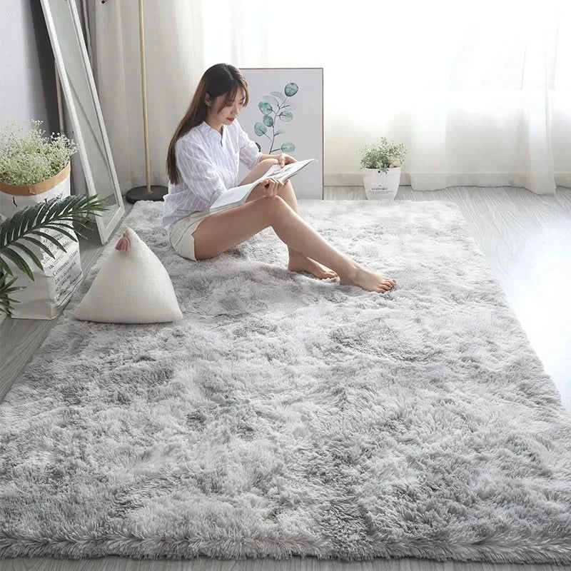 CozyPlush luksustæppe i kunstig pels med lange fibre