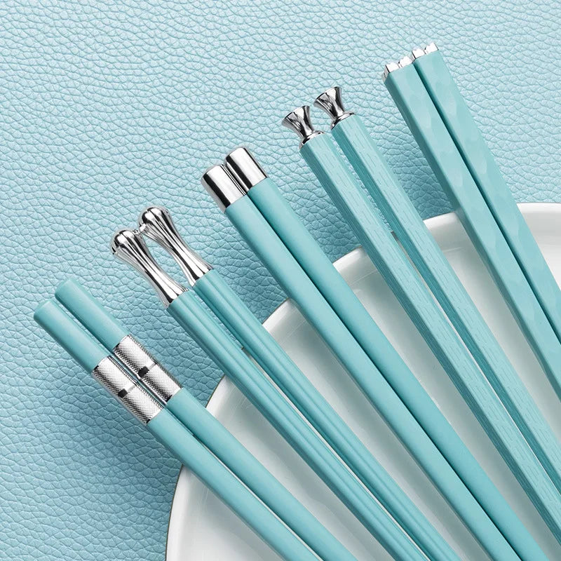Set DineLux da 5 paia di bacchette — design raffinati e lussuosi