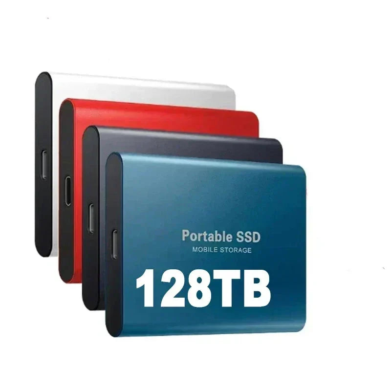 Externí SSD disk 128GB — přenosný, vysokorychlostní přenos dat