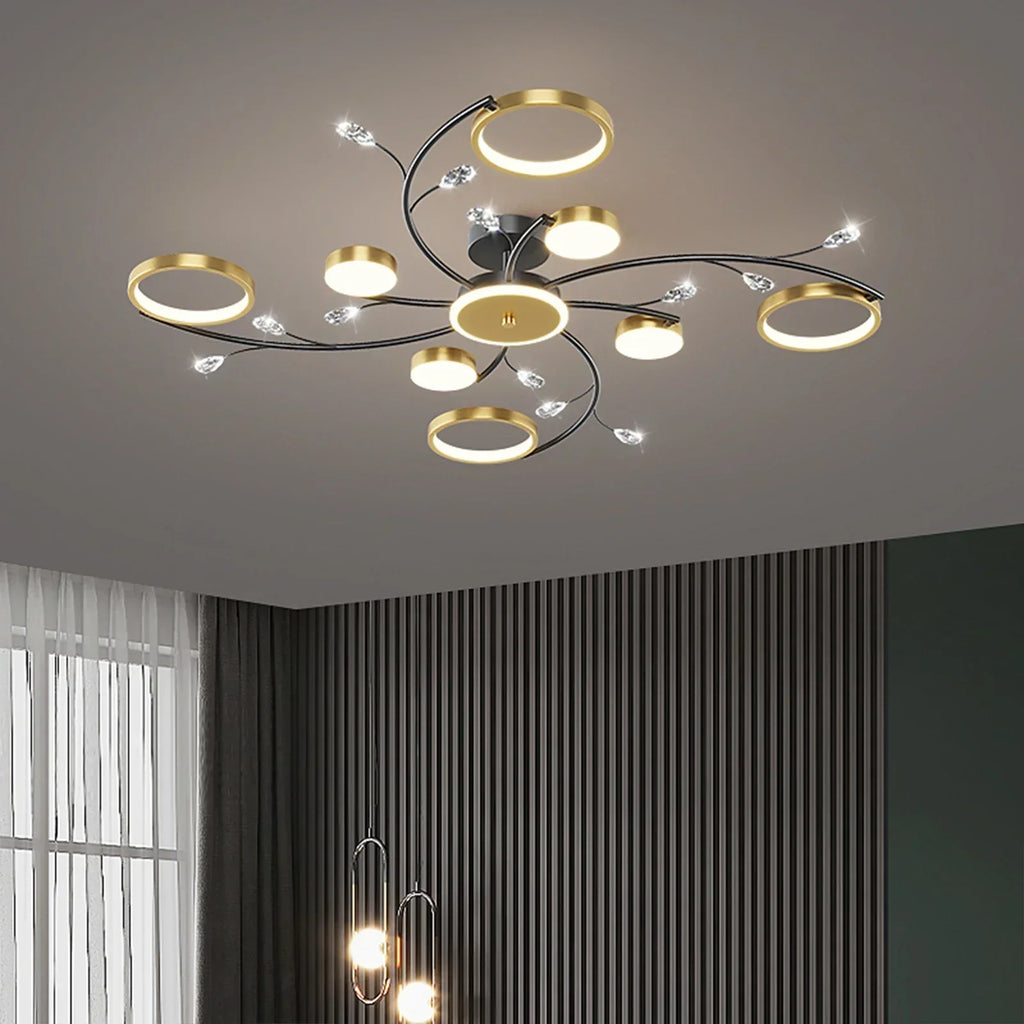 GlowDrape-himmennettävä LED-riippuvalaisin — moderni muotoilu, säädettävä kirkkaus