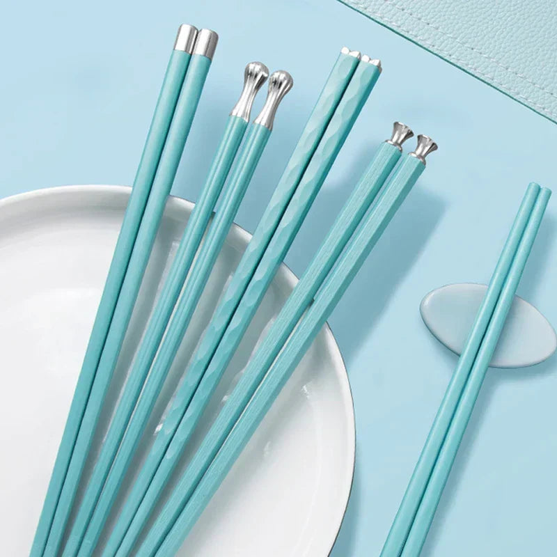 Set DineLux da 5 paia di bacchette — design raffinati e lussuosi