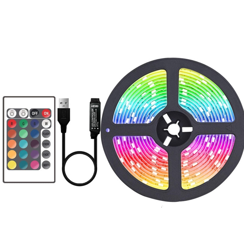 RGB LED pásek 1M-20M — 5V WS2812B