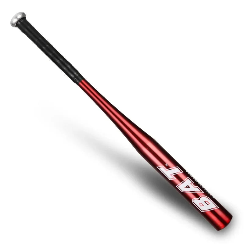 Baseballbat i aluminiumslegering — træningsskaft i flere farver, let og slidstærk konstruktion