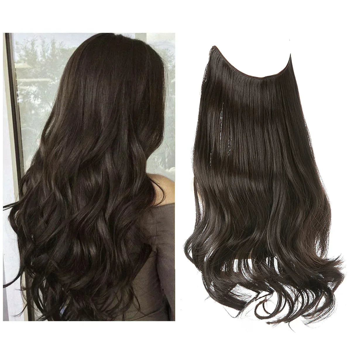 SecretHair Seamless Real Hair Extensions
