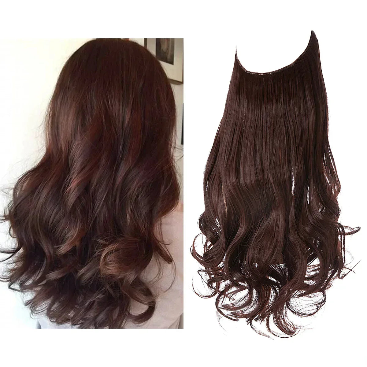 SecretHair Seamless Real Hair Extensions