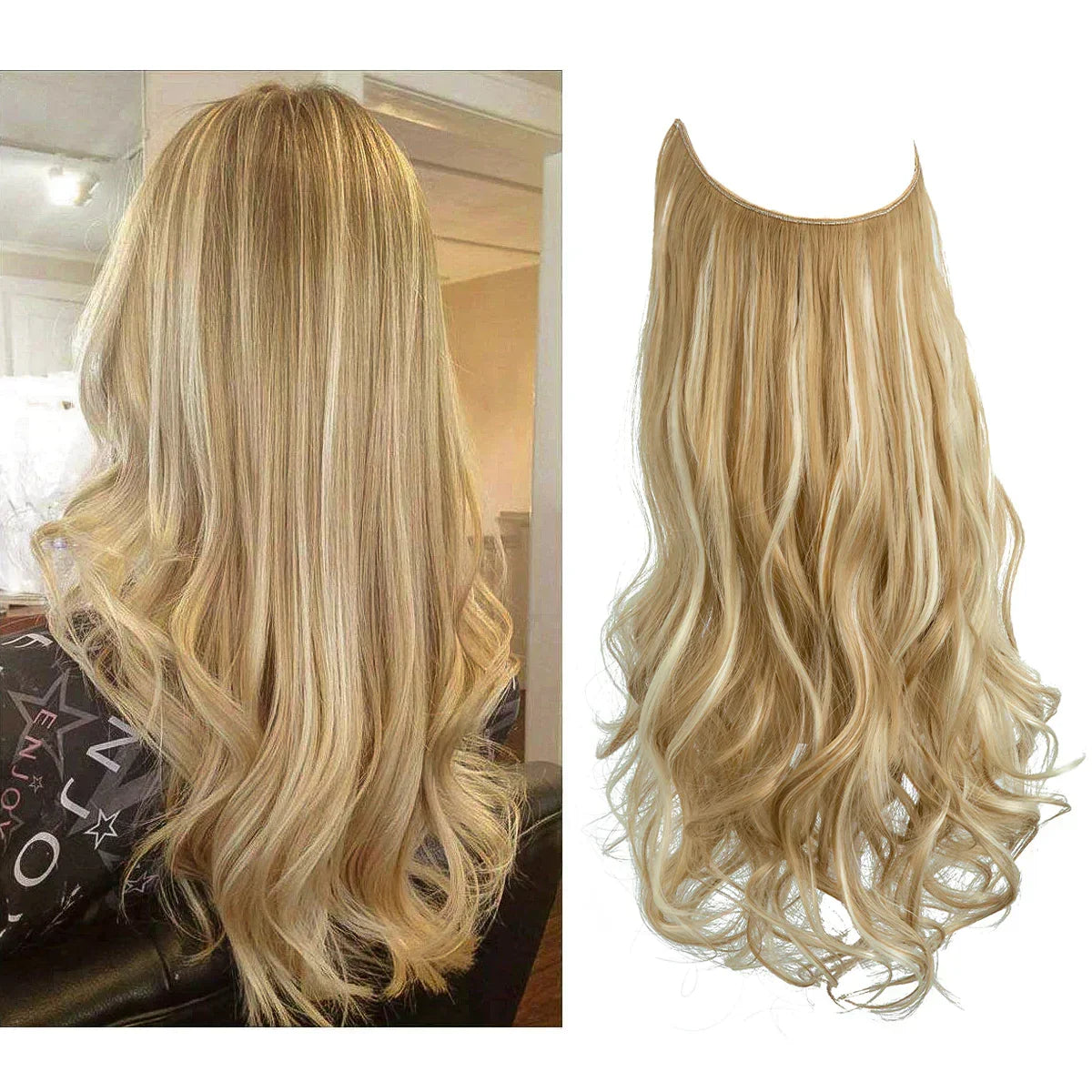 SecretHair Seamless Real Hair Extensions