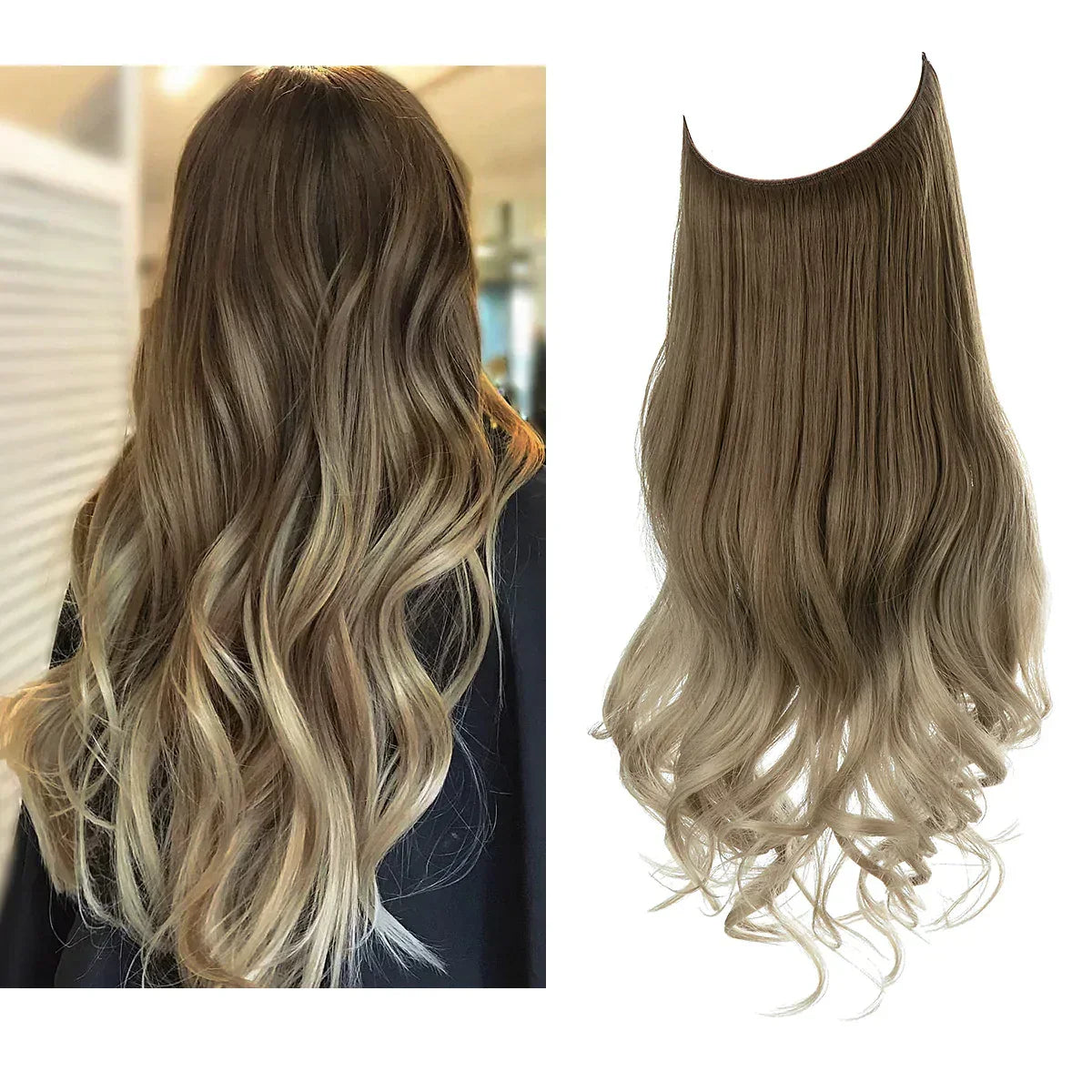 SecretHair Seamless Real Hair Extensions