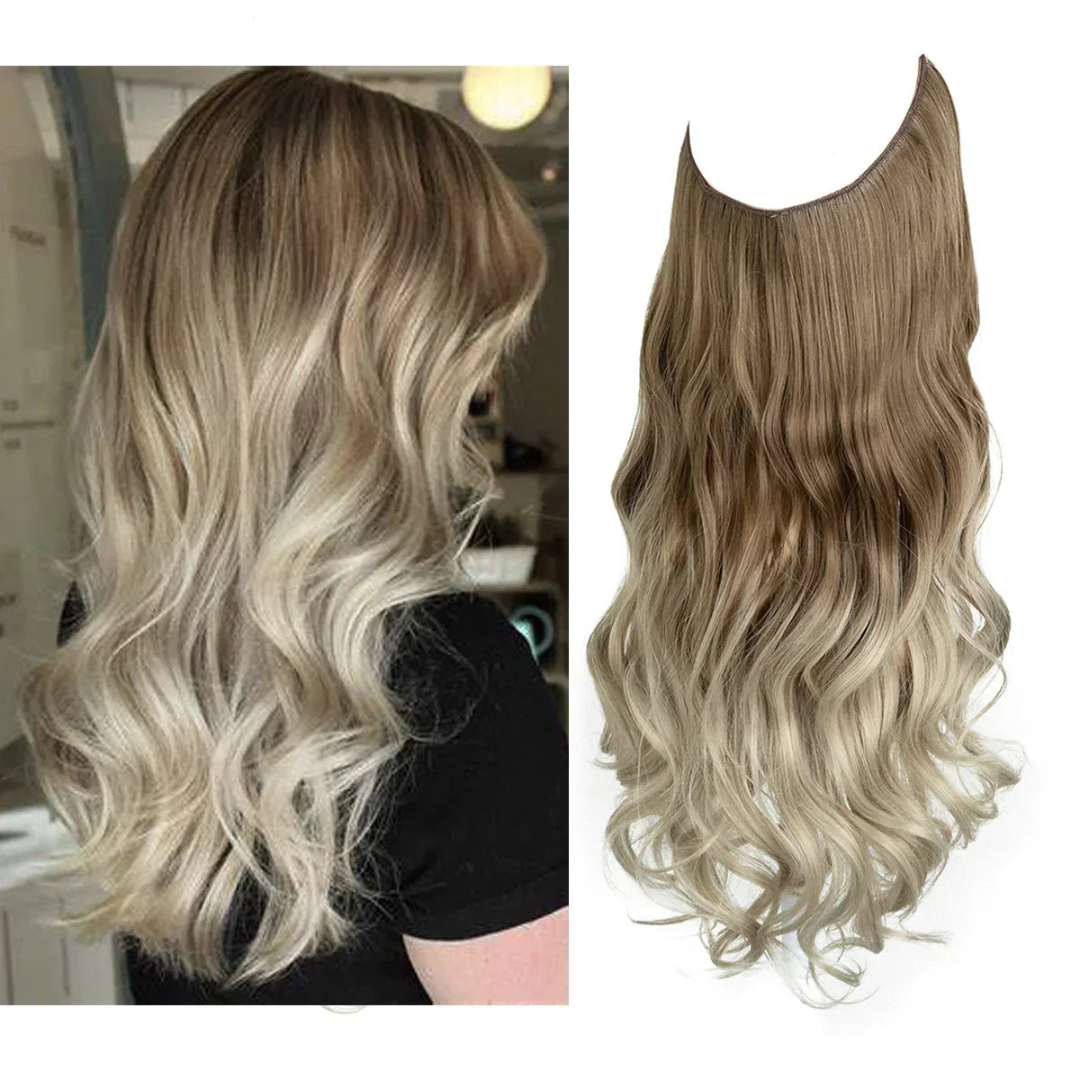 SecretHair Seamless Real Hair Extensions