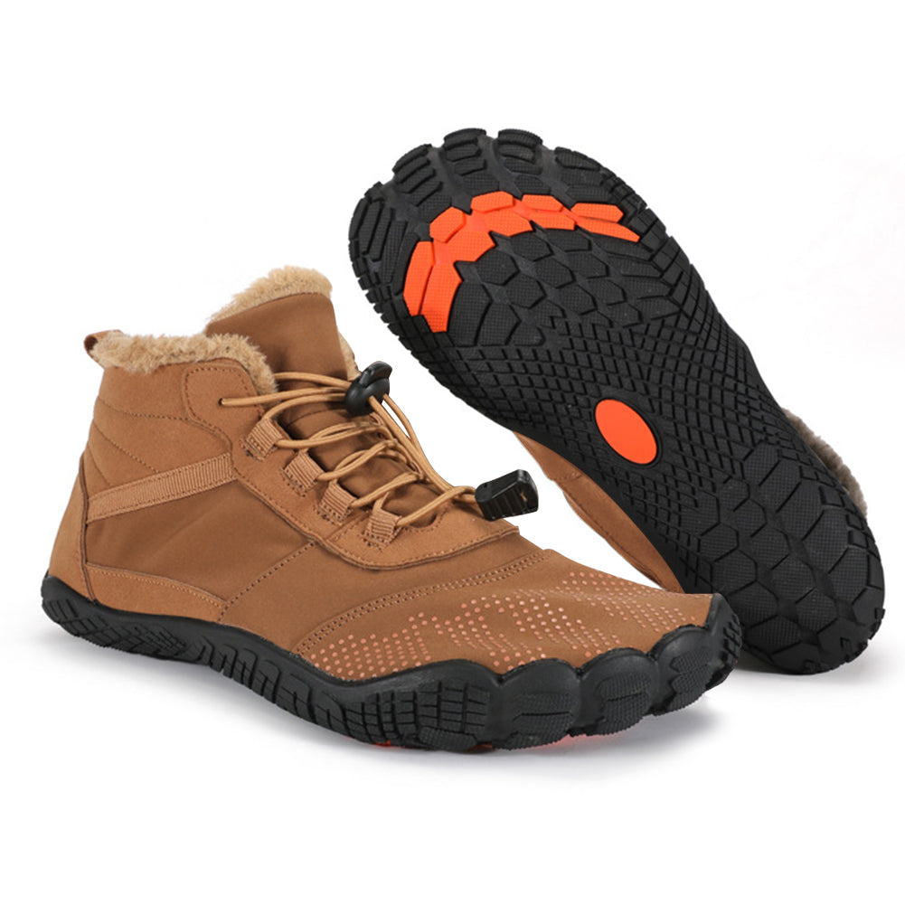 Snowpiercer Winter Barefoot Footwear — Fleece-Lined Interior, Ultra-Soft Sole