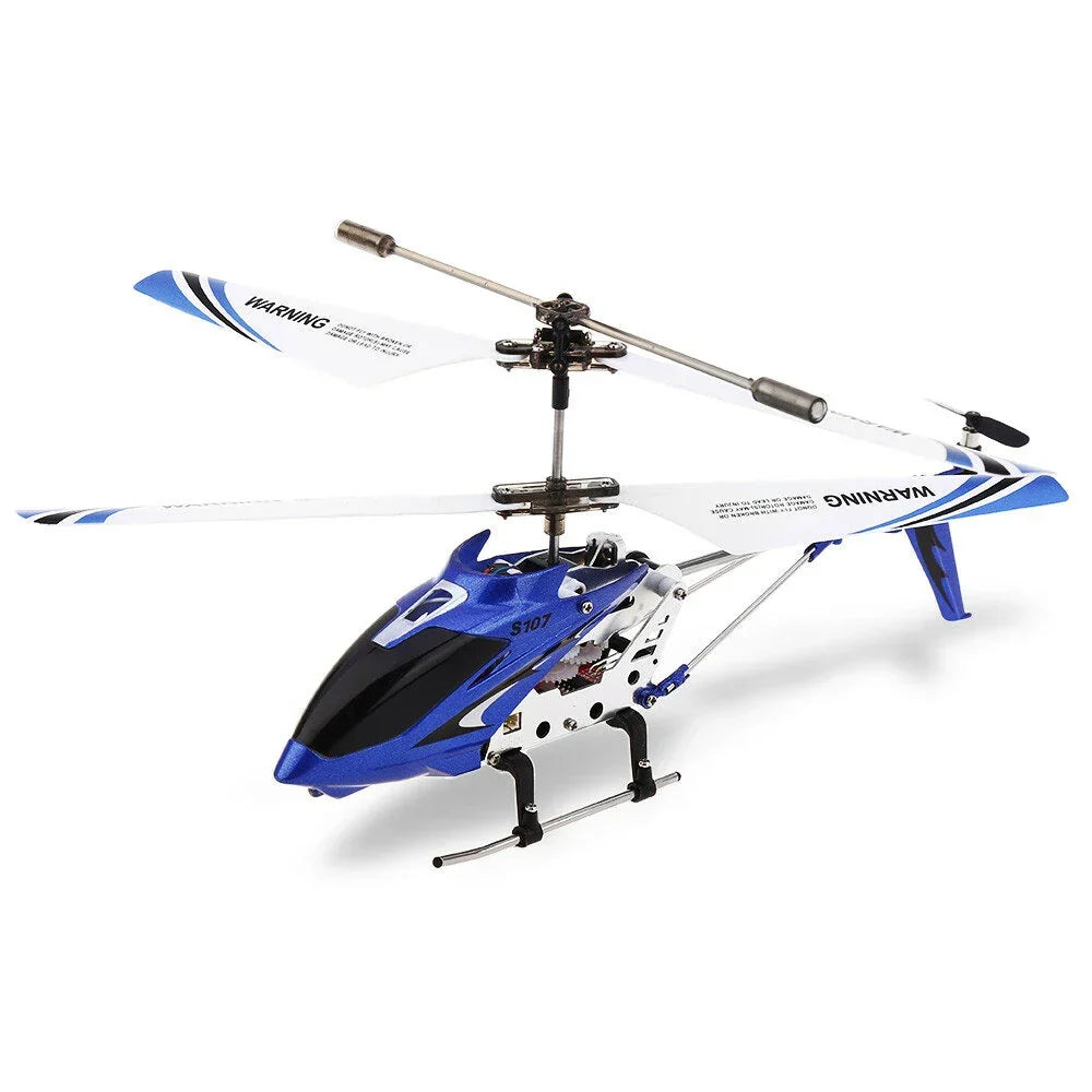 Mini RC-helikopter met 3,5 kanalen - gyrostabilisator, onbreekbaar frame, karmozijnrood