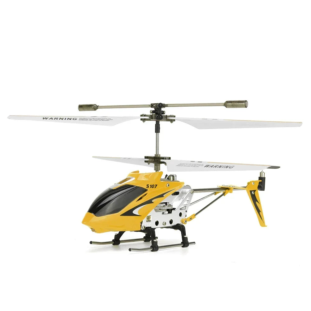 Mini RC-helikopter met 3,5 kanalen - gyrostabilisator, onbreekbaar frame, karmozijnrood