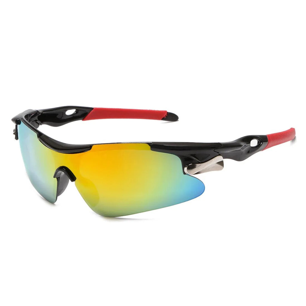 Windproof Cycling Glasses — UV Protection, Water Repellent Lens