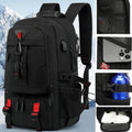 Tech Trek Pro 50-80 l-es hátizsák — beépített USB-töltőport, strapabíró kivitel, nagy kapacitás