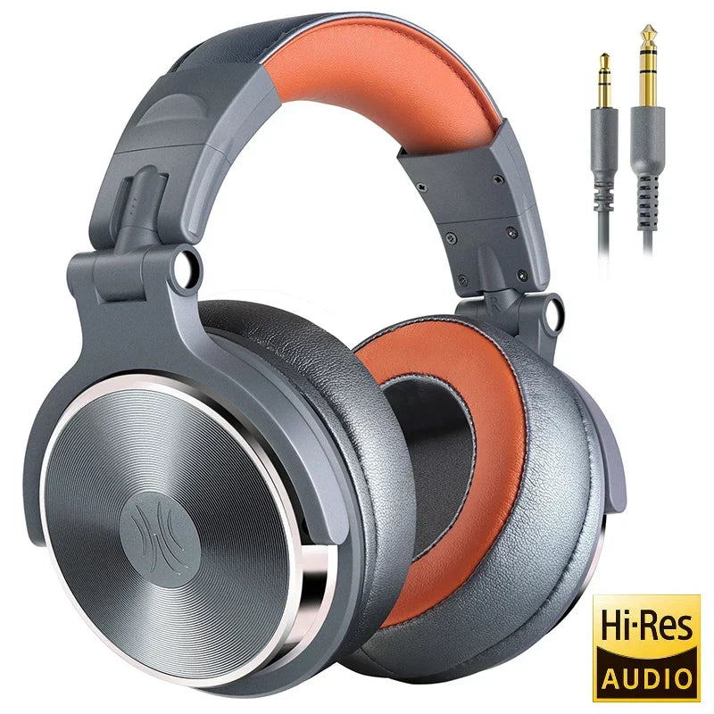 سماعات DJ سلكية للاستوديو Oneodio Pro 50 وPro 30 — إلغاء ضوضاء TWS، صوت ستيريو HiFi، مشغّلات ديناميكية، ميكروفون مدمج في السلك