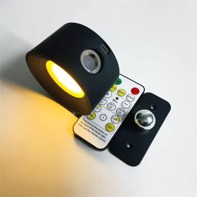 Nástěnná lampa Spotlight Thread - dobíjecí, stmívatelná, otočná o 360°