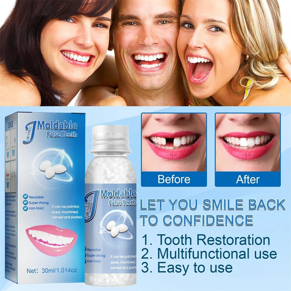Granuli per la riparazione temporanea dei denti ToothTite — Materiale per otturazioni dentali, 1+1 gratis!
