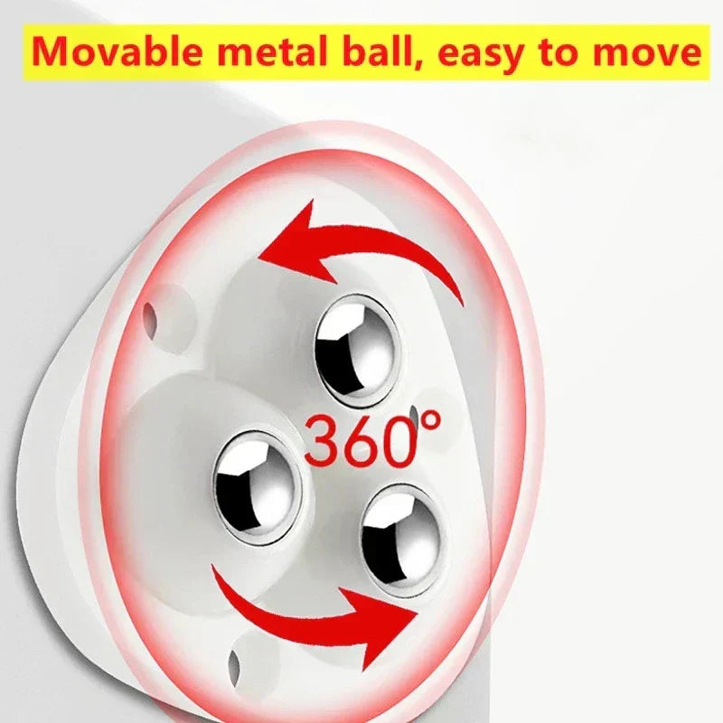 Self-Adhesive Swivel Furniture Casters — Heavy-Duty Rolling Base