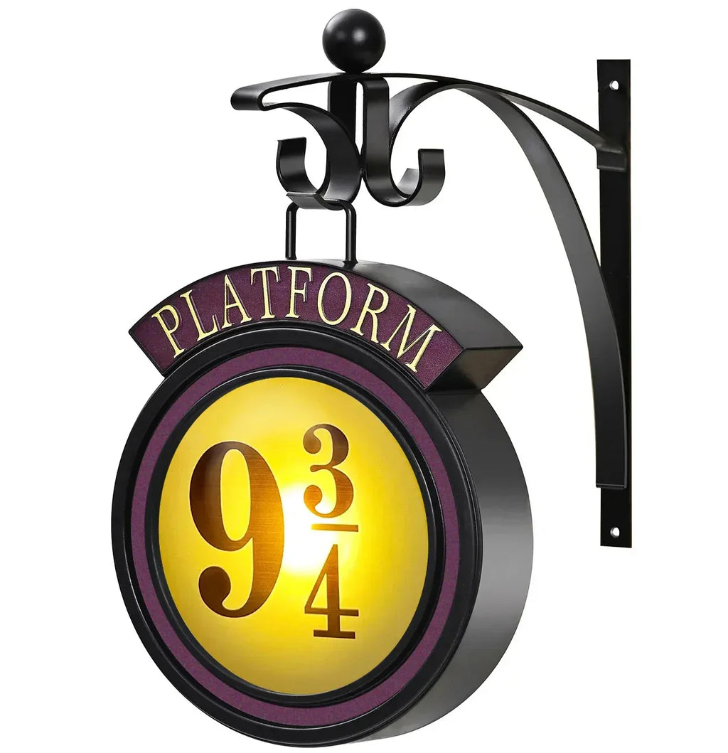 Harry Potter Platform 9 3/4 LED Night Light — 3D Wall Lamp, 18 x 13 x 4 cm