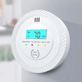 VeiligWoon trådløs CO- og røykvarsler – LCD-skjerm, LED-statuslys, alarm på 85 dB