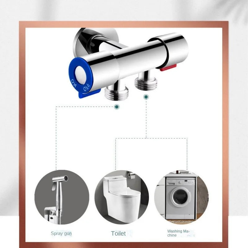 Sada ruční bidetové sprchy z nerezové oceli 304 — samočisticí sprchová hlavice, hygienická sprška