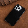 Étui pour iPhone RoyalLeather en cuir véritable de vache — Fabrication artisanale