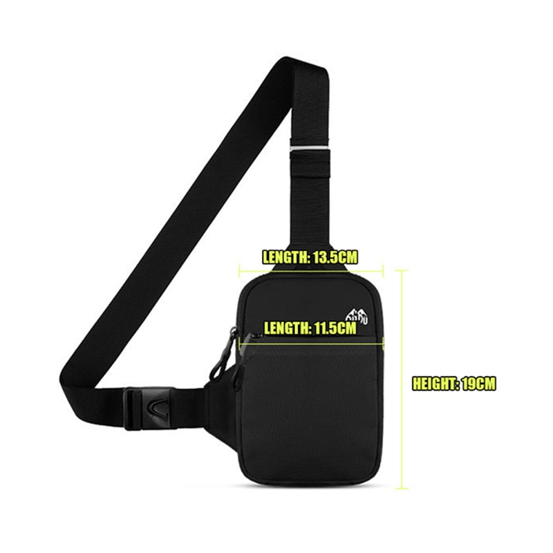Waterproof Wave Chest Bag — Sport Shoulder Carry