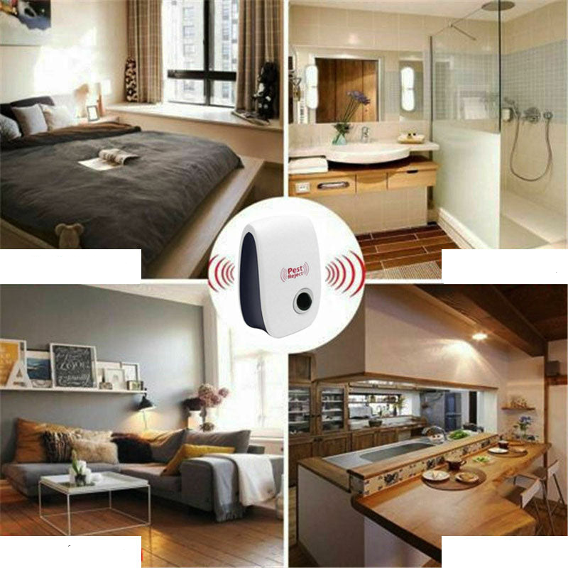 Ultrasonic Mouse Repeller — Chemical-Free Electronic Pest Deterrent for Rodents, Bats & Insects