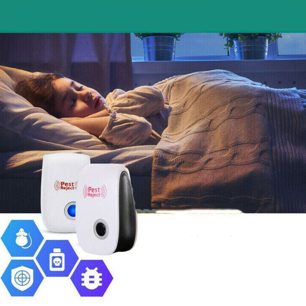Ultrasonic Mouse Repeller — Chemical-Free Electronic Pest Deterrent for Rodents, Bats & Insects