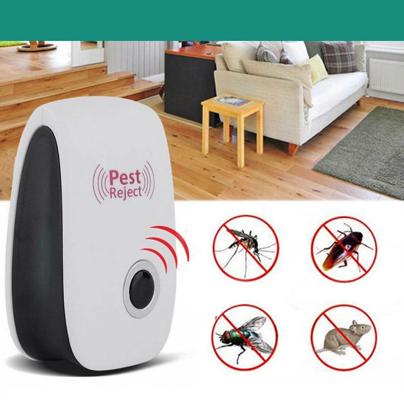 Ultrasonic Mouse Repeller — Chemical-Free Electronic Pest Deterrent for Rodents, Bats & Insects