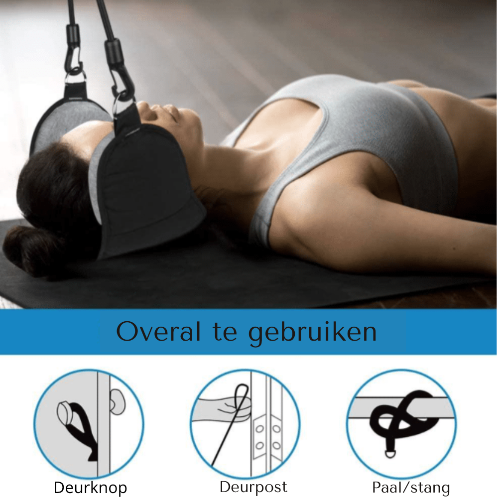 Ortho nackstöd — stöd för halsryggens linjering och lindring av obehag