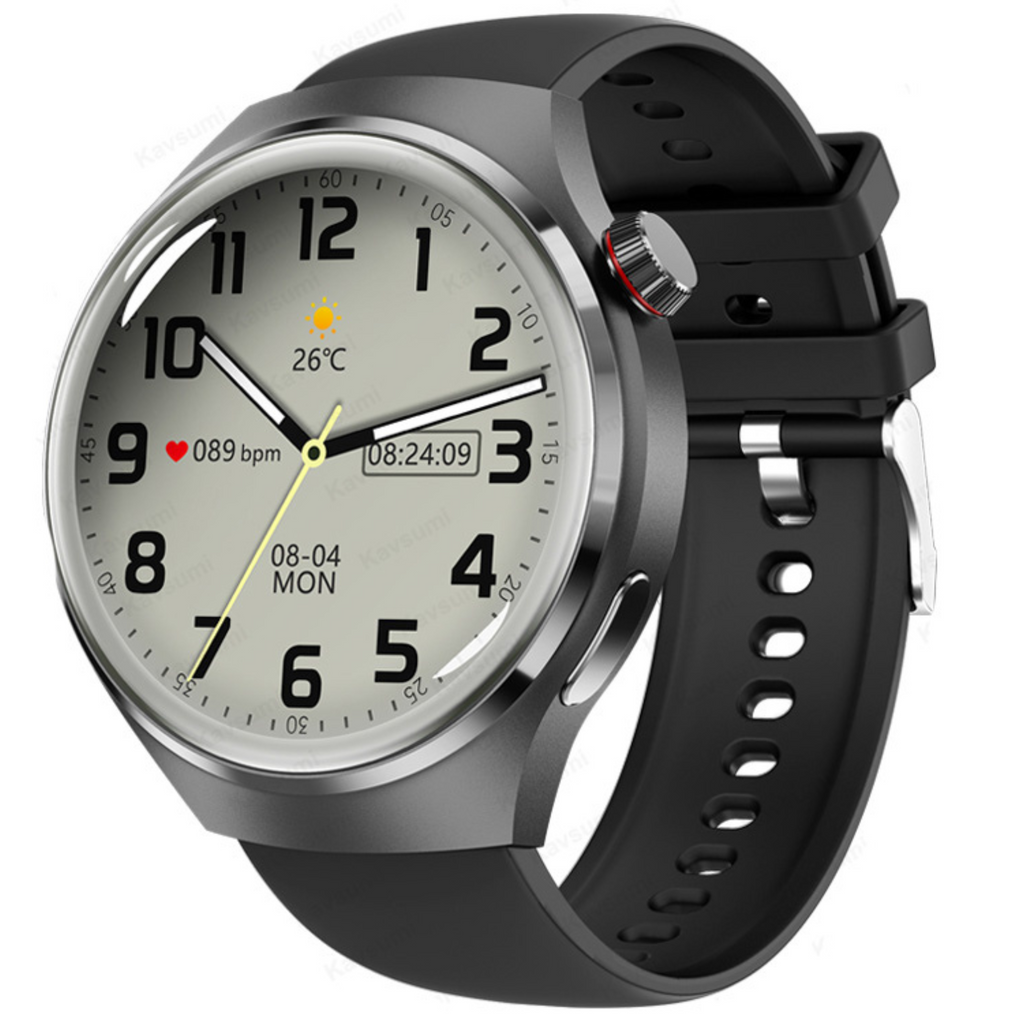 Reloj inteligente de edición limitada — Pantalla AMOLED HD, monitoreo de ECG, conectividad Bluetooth, seguimiento de la frecuencia cardíaca, GPS integrado