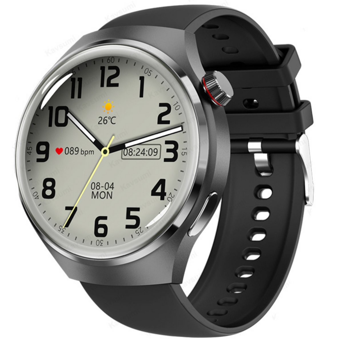 Reloj inteligente de edición limitada — Pantalla AMOLED HD, monitoreo de ECG, conectividad Bluetooth, seguimiento de la frecuencia cardíaca, GPS integrado