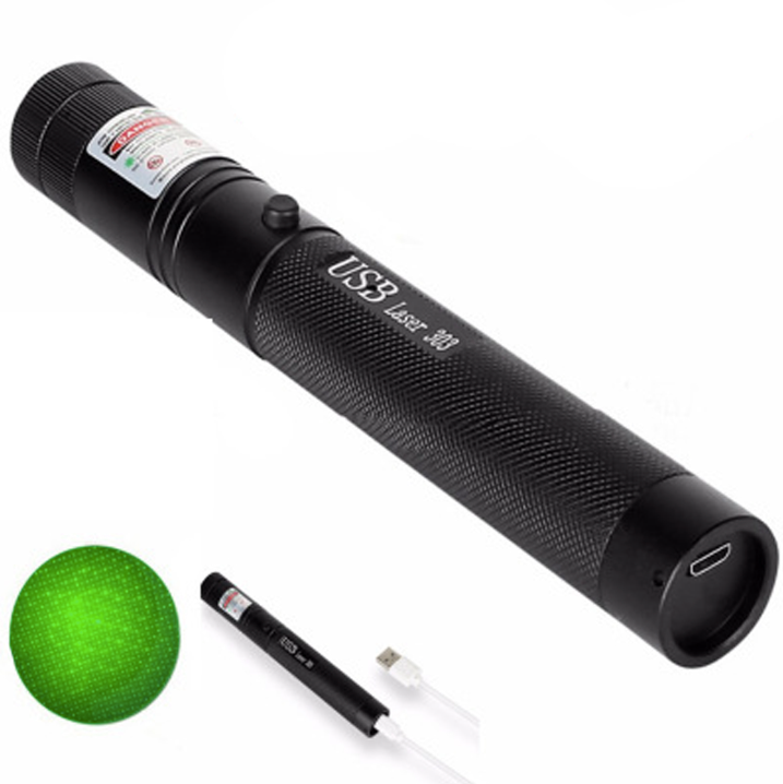 Zelara-Power laserpekare 303 — USB-uppladdningsbar högeffekts synlig laser