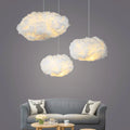 مصباح Dreamy Cloud — مصنوع من الحديد والقطن، قاعدة E27، أسود أو ذهبي