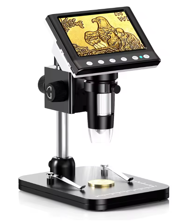 Ψηφιακό μικροσκόπιο — Οθόνη 4.3 Inch, μεγέθυνση 1000X