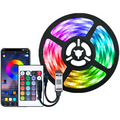 LED-lichtstrips — RGB 5050-design, draadloze Bluetooth-bediening, flexibele rol