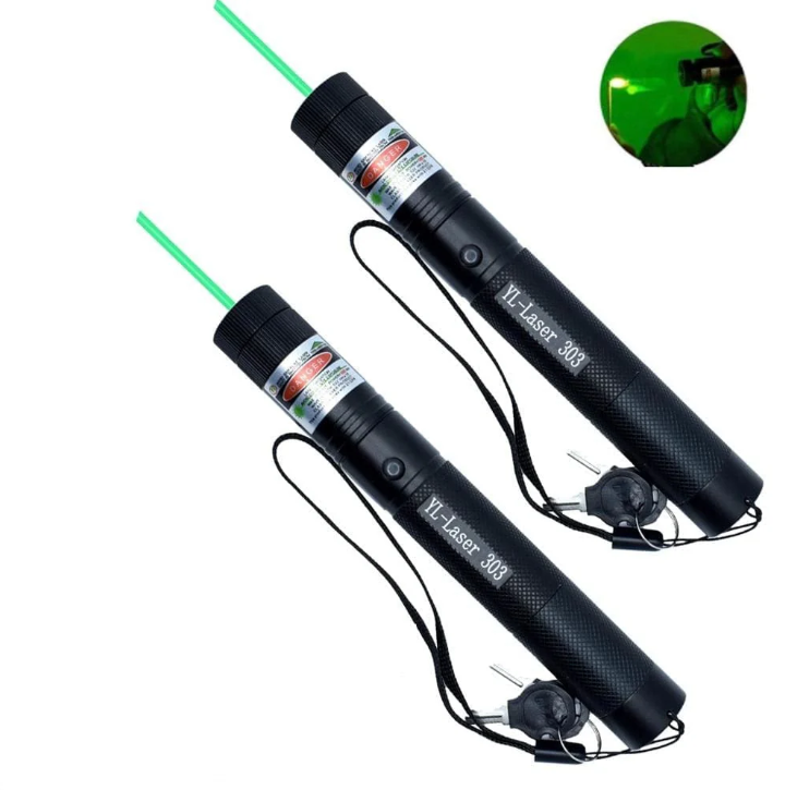 Green High-Performance Laser Pointer — Bright Precision Beam