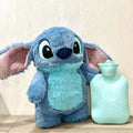 Turo Lilo és Stitch plüss melegvizes palack — Kawaii karakteres kialakítás